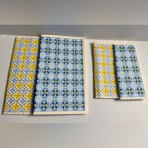 Swedish Dishcloths 2 Set
(2) 6.7" x 7.5"  &  (2) 9.7" x 11.7